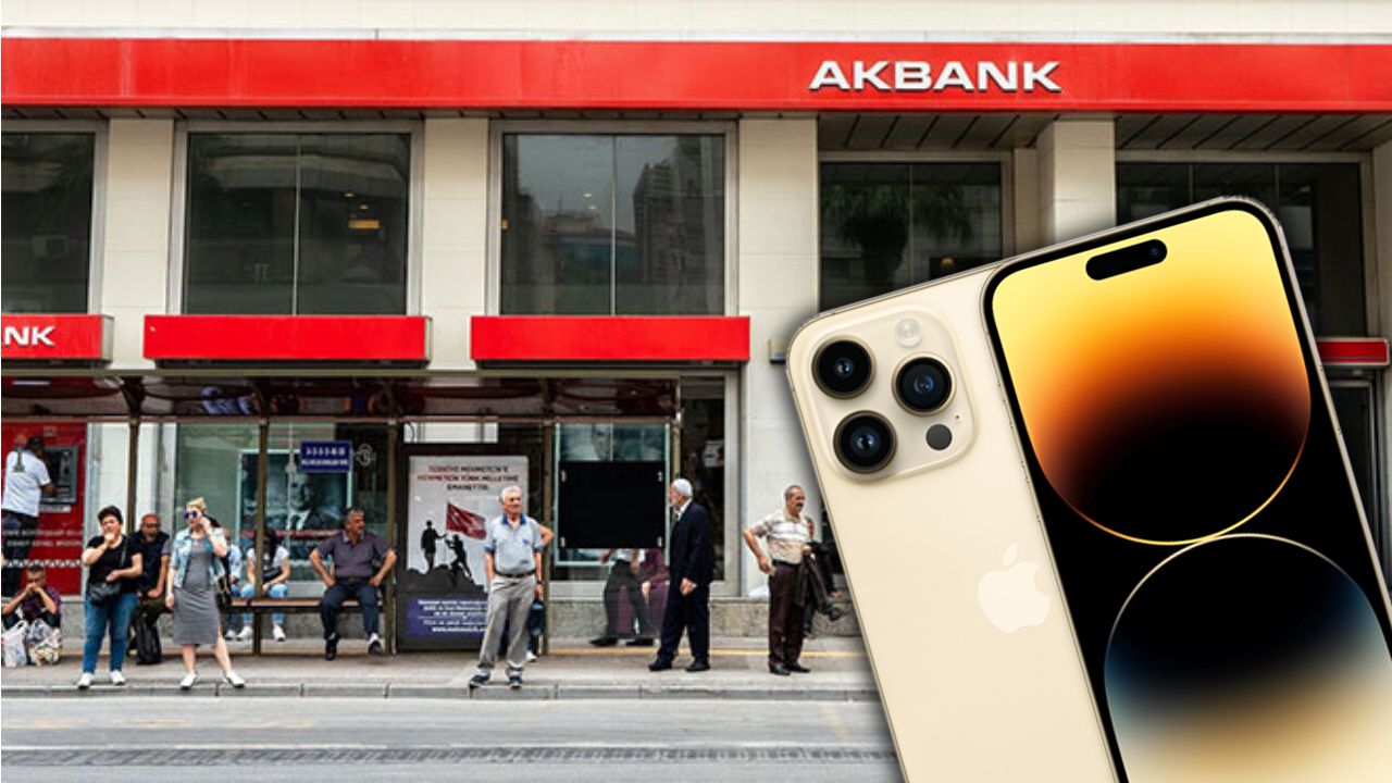 iPhone 14 Pro Max almak hayal değil! Akbank'tan 50 bin TL ihtiyaç kredisi borç para gibi duyuruldu!