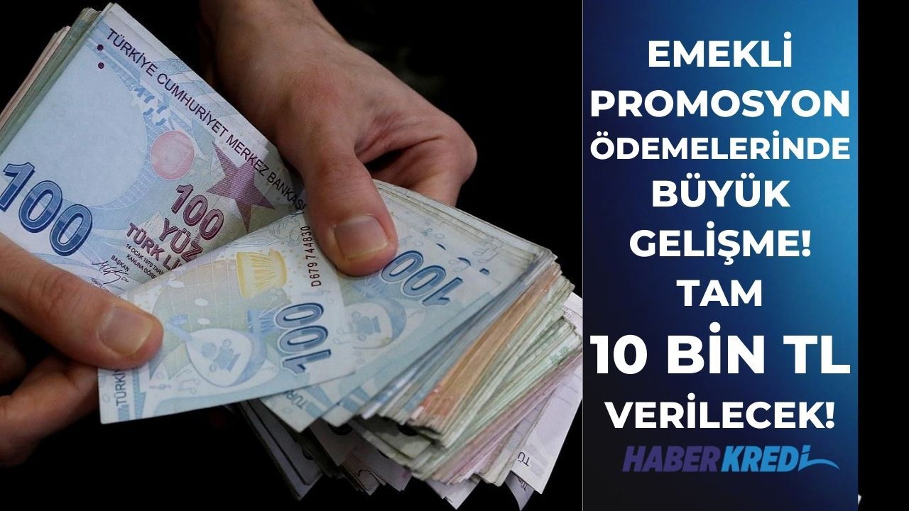 Emeklilere müjde! Akbank, Vakıfbank, Halkbank, Ziraat, QNB, ING 10 Bin TL promosyon ödemesi yapacak!